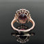 14K GOLD 4.00 CTW NATURAL TOURMALINE & DIAMOND RING
