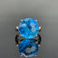 14K GOLD 11.92 CTW NATURAL TOPAZ & DIAMOND RING