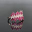 14K GOLD 1.56 CTW NATURAL RUBY & DIAMOND RING