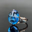 14K GOLD 16.2 CTW NATURAL TOPAZ & DIAMOND RING