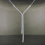 14K GOLD 1 CT NATURAL H DIAMOND NECKLACE