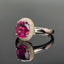 14K GOLD 1.7 CTW NATURAL TOURMALINE & DIAMOND RING