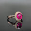 14K GOLD 1.7 CTW NATURAL TOURMALINE & DIAMOND RING