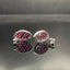 14K GOLD 2.9 CTW NATURAL RUBY & DIAMOND EARRINGS