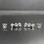 14K GOLD 0.32 CT NATURAL H DIAMOND EARRINGS