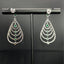 14K GOLD 1.6 CTW NATURAL EMERALD & DIAMOND EARRINGS