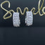 14K GOLD 1.02 CT NATURAL H DIAMOND EARRINGS