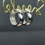 14K GOLD 0.86 CT NATURAL H DIAMOND EARRINGS