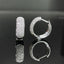 14K GOLD 0.86 CT NATURAL H DIAMOND EARRINGS