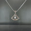 14K GOLD 0.56 CT NATURAL COLOR DIAMOND NECKLACE