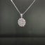14K GOLD 0.62 CT NATURAL H DIAMOND NECKLACE