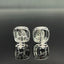 14K GOLD 0.72 CTW NATURAL YELLOW DIAMOND & DIAMOND EARRINGS
