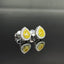 14K GOLD 0.52 CT NATURAL COLOR DIAMOND EARRINGS