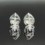 14K GOLD 0.52 CT NATURAL COLOR DIAMOND EARRINGS