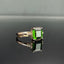 14K GOLD 2.12 CTW NATURAL TOURMALINE & DIAMOND RING