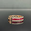 14K GOLD 0.86 CTW NATURAL RUBY & DIAMOND RING