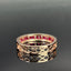 14K GOLD 0.86 CTW NATURAL RUBY & DIAMOND RING