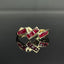 14K GOLD 0.82 CT NATURAL RUBY RING