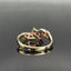 14K GOLD 0.82 CT NATURAL RUBY RING