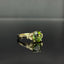 14K GOLD 2.10 CTW NATURAL TOURMALINE & DIAMOND RING