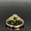 14K GOLD 2.10 CTW NATURAL TOURMALINE & DIAMOND RING