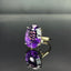 14K GOLD 12.43 CTW NATURAL AMETHYST & DIAMOND RING