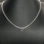 14K GOLD 3.08 CTW NATURAL H DIAMOND NECKLACE
