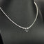14K GOLD 3.08 CTW NATURAL H DIAMOND NECKLACE