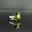14K GOLD 6.85 CTW NATURAL TOURMALINE & DIAMOND RING