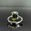 14K GOLD 6.85 CTW NATURAL TOURMALINE & DIAMOND RING