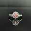 14K GOLD 0.76 CTW NATURAL PINK DIAMOND & DIAMOND RING/PENDANT( WITHOUT CHAIN )