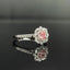 14K GOLD 0.76 CTW NATURAL PINK DIAMOND & DIAMOND RING/PENDANT( WITHOUT CHAIN )