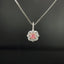 14K GOLD 0.76 CTW NATURAL PINK DIAMOND & DIAMOND RING/PENDANT( WITHOUT CHAIN )