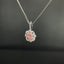 14K GOLD 0.76 CTW NATURAL PINK DIAMOND & DIAMOND RING/PENDANT( WITHOUT CHAIN )