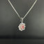 14K GOLD 0.76 CTW NATURAL PINK DIAMOND & DIAMOND RING/PENDANT( WITHOUT CHAIN )