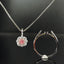 14K GOLD 0.76 CTW NATURAL PINK DIAMOND & DIAMOND RING/PENDANT( WITHOUT CHAIN )