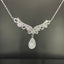 14K GOLD 1.02 CT NATURAL H DIAMOND NECKLACE
