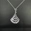 14K GOLD 0.98 CT NATURAL H DIAMOND NECKLACE