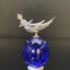 14K GOLD 39.87 CTW NATURAL TANZANITE & DIAMOND PENDANT( WITHOUT CHAIN )