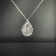 14K GOLD 1.56 CTW NATURAL YELLOW DIAMOND & DIAMOND NECKLACE