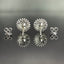 14K GOLD 0.74 CTW NATURAL YELLOW DIAMOND & DIAMOND EARRINGS