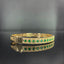 14K GOLD 2.24 CTW NATURAL EMERALD & DIAMOND BANGLE