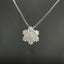 14K GOLD 0.42 CT NATURAL H DIAMOND PENDANT( WITHOUT CHAIN )