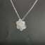 14K GOLD 0.42 CT NATURAL H DIAMOND PENDANT( WITHOUT CHAIN )