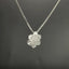 14K GOLD 0.42 CT NATURAL H DIAMOND PENDANT( WITHOUT CHAIN )