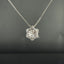 14K GOLD 0.42 CT NATURAL H DIAMOND PENDANT( WITHOUT CHAIN )