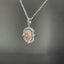 14K GOLD 0.46 CTW NATURAL PINK DIAMOND & DIAMOND PENDANT( WITHOUT CHAIN )