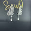 14K GOLD 0.58 CT NATURAL H DIAMOND & BUTTERFLY EARRINGS