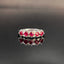 14K GOLD 0.71 CTW NATURAL RUBY & DIAMOND RING