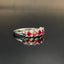 14K GOLD 0.71 CTW NATURAL RUBY & DIAMOND RING